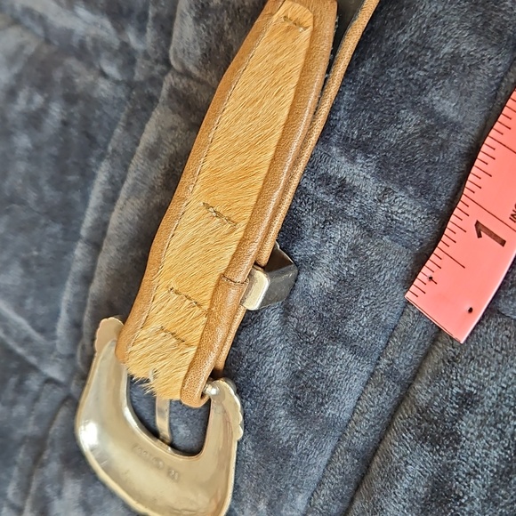 Vintage Western Calf Hair Ranger Belt Set - Picture 5 of 8
